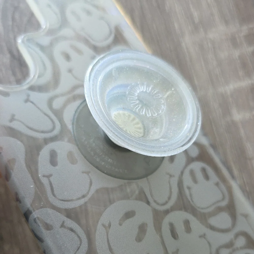 Transparent Smiley Phone Case
